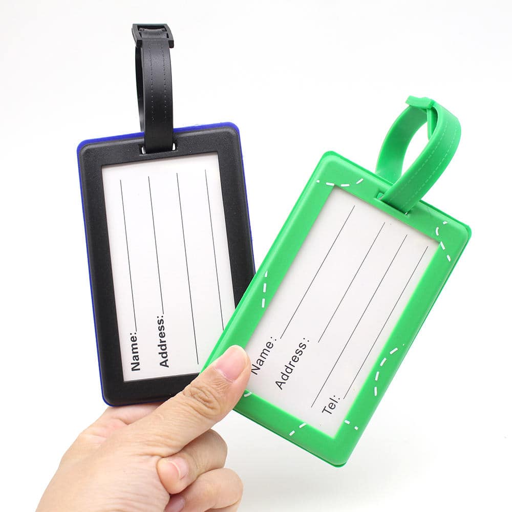 bag tag karet custom
