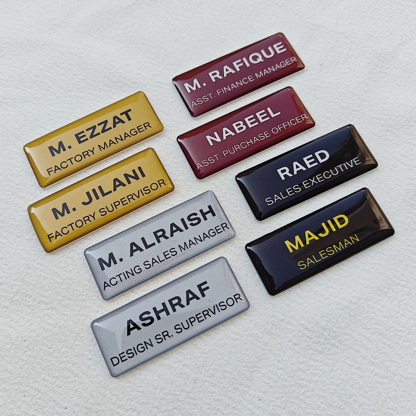 Name Tag Akrilik Custom